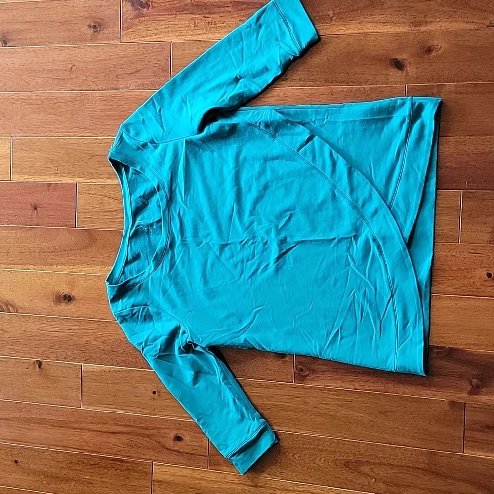 NY & CO Teal 3/4 Sleeve Top - Size S